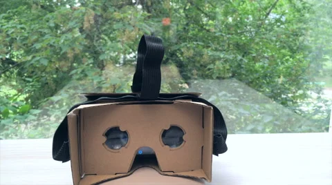 Man takes points VR Stock Footage 67551656