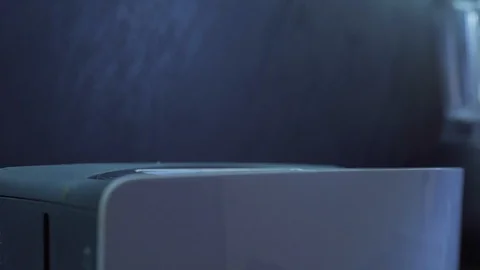 Man takes two loaves of bread Stock Footage 102984141