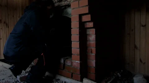 Man takes what is hidden Vídeo Stock 36524188