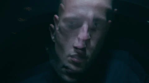 Man Taking off Balaclava after Committing Crime Stock Footage 290517178