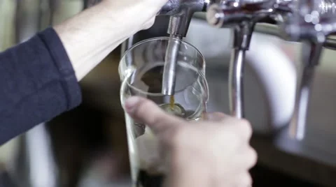 Man taking beer from beer cooler Stock Footage 47570053