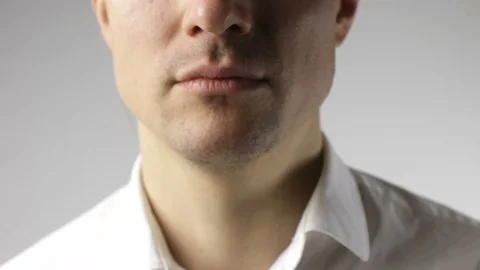 Man Taking an Organic Pill Stock Footage 102524163