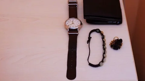 Man taking stuff to go out Stock Footage 89217943