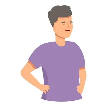 Man talk guide icon cartoon vector. Meet conversation Illustration