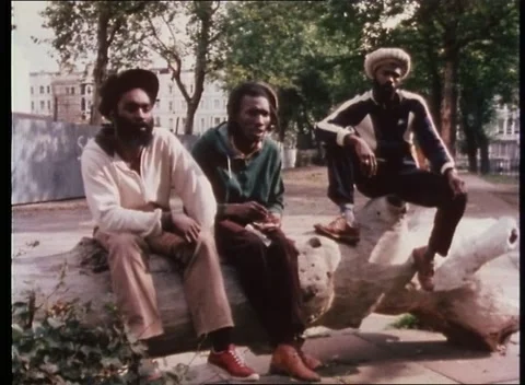 Man talking about race migration and struggles, London, United Kingdom, 1980 Stock Footage 159442513