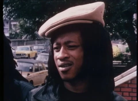 Man talking about understanding in appearance, London, United Kingdom, 1980 Stock Footage 159442401