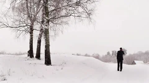 Man talking on a cell phone 스톡 동영상 10792354