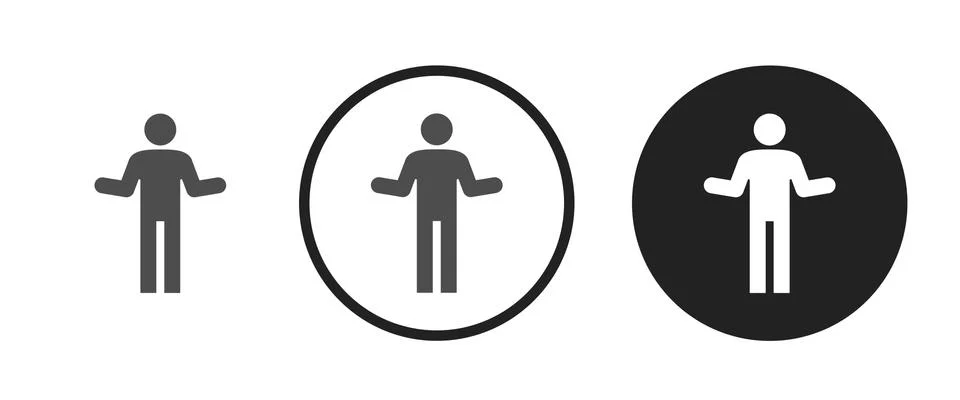 A man talking icon . web icon set .vector illustration Stock Illustration