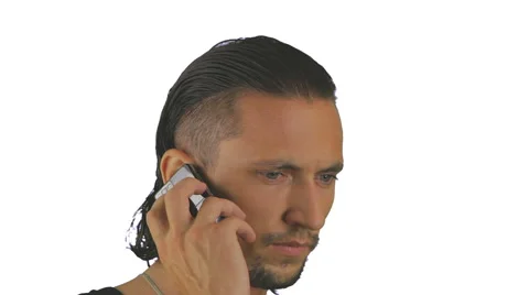 Man talking on the phone Video stock 41415389