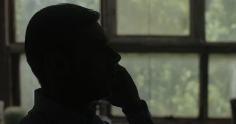 Man talking on the phone. Stock Footage 52273538