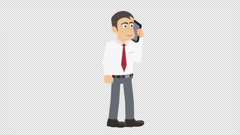 Man talking on the phone Stock Footage 329221231