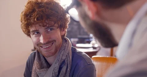 Man talking strategy with client or colleague.Group of multiethnic casual people 動画素材 101254454