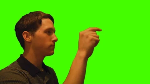 Man tapping Stock Footage 8693239