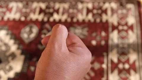 Man With Tasbih Stock Footage 103287914