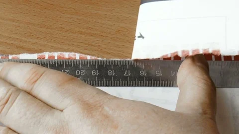 Man is tearing paper Stock Footage 78913482