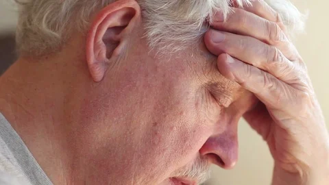 Man with tension headache Stock Footage 88711721