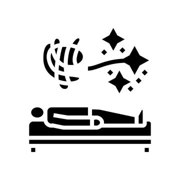 Man therapy glyph icon vector illustration Stock Illustration