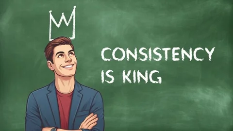 Man Thinking, Crown In Head Board Background Stock Footage 279616554