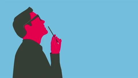 Man thinking. Stock Footage 89762321