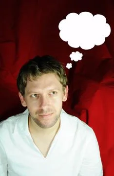 Man thinking Stock Photos