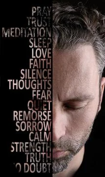 Man thinking Stock Photos