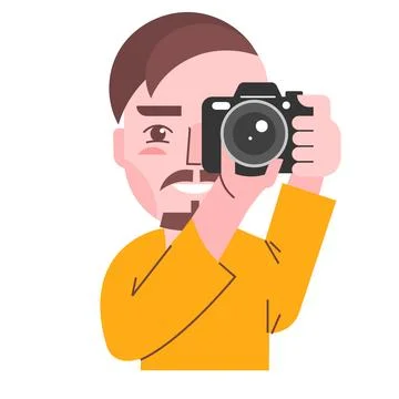 Man is thinking. Question mark. Vector illustration in cartoon Stock Illustration