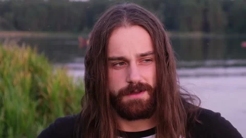 Man thinks about problem and right idea comes to him Stock Footage 119149534