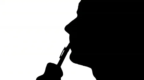 Man thinks white - HD Stock Footage 511360