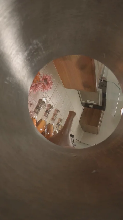 Man throws ice into a shaker Stock Footage 130051253