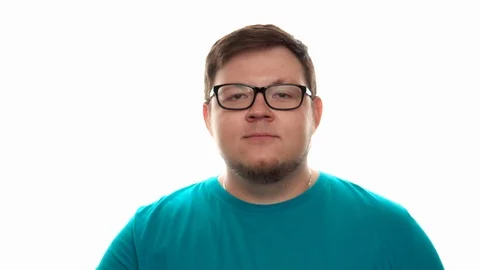 A man throws up a mandarin and failed to catch it with his mouth Stock Footage 112770016