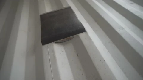 Man throws out a box of batteries Stock Footage 137101667