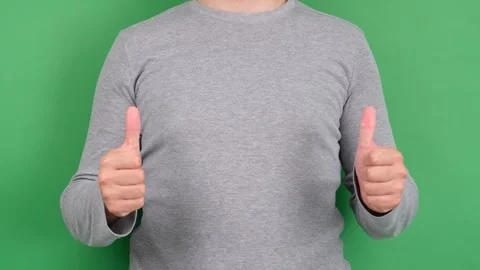 Man thumb up okey Vídeos de archivo 277933296