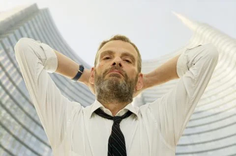 Man in tie Stock Photos