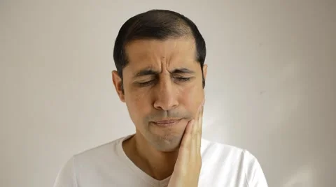 Man with toothache Stock-Footage 58315286