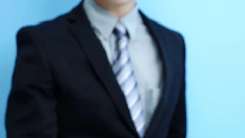 Man touch fingerprint icon Stock Footage 79090968