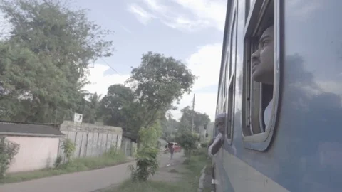 A man in a train Stock Footage 82315230