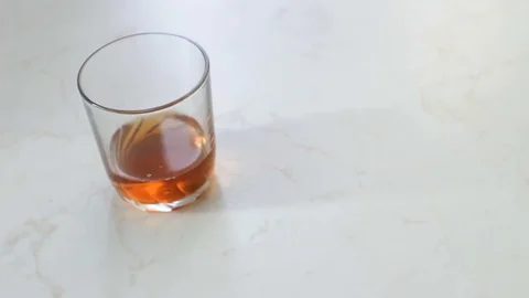 Man Trying to Stop Drinking Stock Footage 82940661