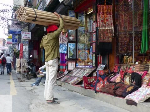 Man with tubes on the head Stock-Fotos
