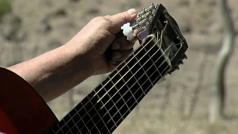 Spanish guitar tuning hotsell