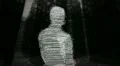 Man turns among the skyscrapers - Rotoscoping technique animation HD Footage