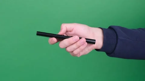 Man TV remote controller Video stock 239457431