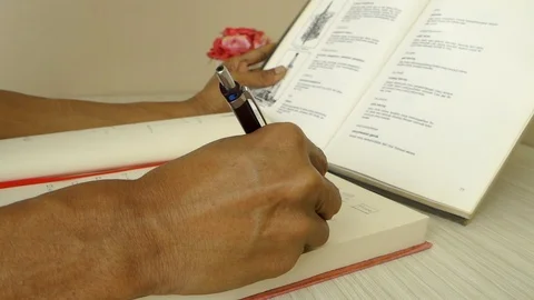 Man typing on Apple MacBook Pro laptop computer Stock Footage 114649818