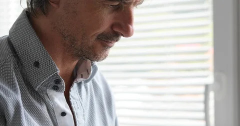 Man typing at his laptop computer Stock Footage 116749720