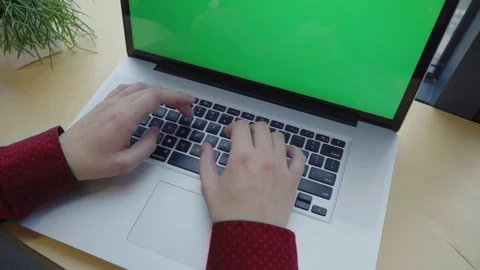 Man typing on the keyboard Stock Footage 104109707