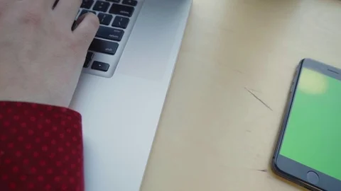 Man typing on the keyboard Stock Footage 104109884