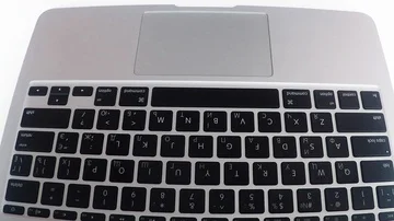 Man typing on keyboard, no visible logos/brands, daytime Stock Footage 85896985
