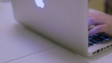 Man typing on the laptop different angle 4 Stock Footage 86094342