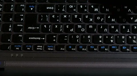 Man typing on laptop Stock Footage 62070913