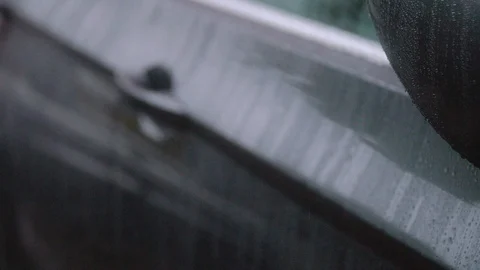 Man unlocking and getting into car Stock Footage 112347617