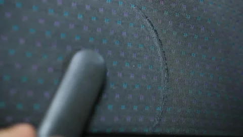 A man uses a lever to crank the window down, after twenty years the lever leaves Vídeos de archivo 254600917